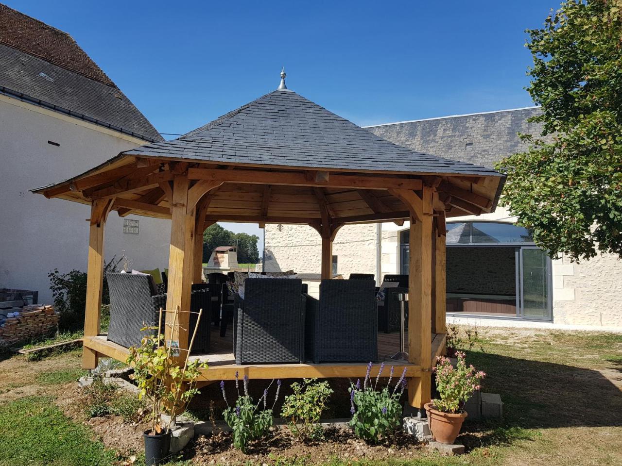 Hotel Le Clos De La Briollerie Tauxigny Exteriér fotografie